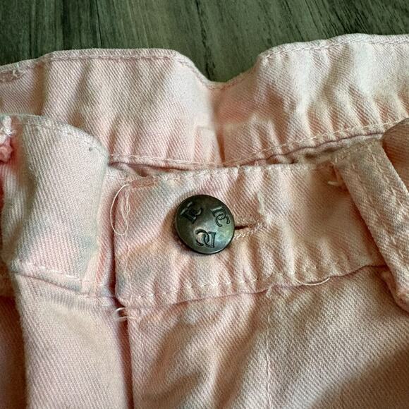 Vintage 1980s Pink Dee Cee Painter Carpenter Workwear Pants 30x29 Black Tint(?) - Picture 6 of 6